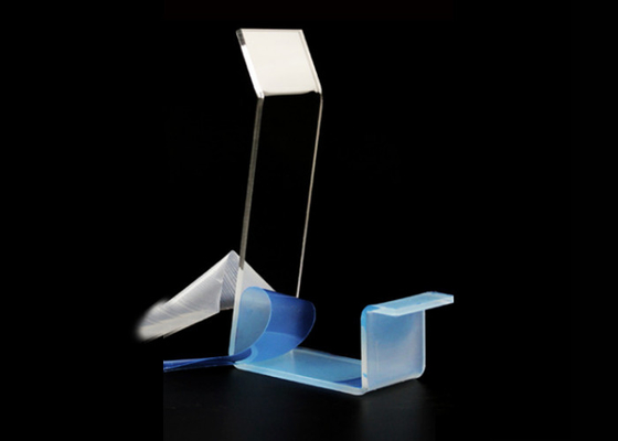De transparante Acryltribune van de Schoenvertoning, Stootborden van de Kleinhandelswinkel de Duidelijke Plastic Vertoning