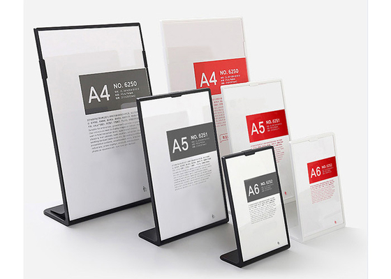 Acryl het Tekenhouder van de laser Scherpe Douane, de Acryltribunes van de Tafelbladvertoning