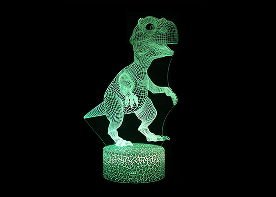 Energie - besparings 3D Acryl LEIDENE Nacht Lichte 7 Kleuren die voor Bardecoratie opvlammen
