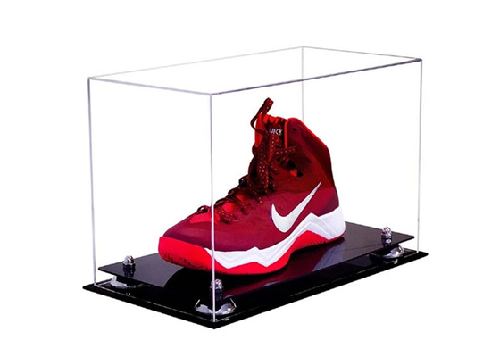 Acryl Duidelijke Plastic de Vertoningscontainers van de ShowcaseVitrine voor Schoen