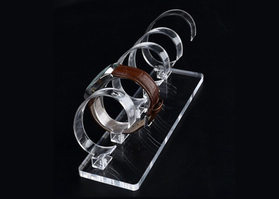 Hoge Transparante Acryltribune van de Horlogevertoning Lichtgewicht 12,5 X 5,8 X 1cm Grootte