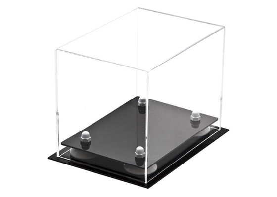UV Bestand Naar maat gemaakte AcrylVitrine voor Collectibles-Zijdedruk