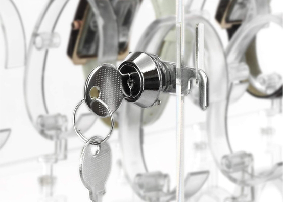 Van de de Vertoningstribune van het showcase Acrylhorloge Acryl Roterende het HorlogeVitrine