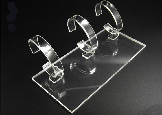 Acryl de Tribunesvertoning van Ce voor cilindrische armbandhorloges - Duidelijke transparant