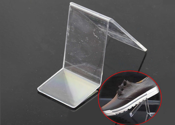 Volwassen van de Vertoningstribunes van het Schoenen Acrylstootbord van de de Schoenwinkel Kleinhandels de Vertoningstribune