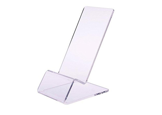 De Vertoningshouder van de Misstap niet Acryltelefoon Transparante Acryl Mobiele Telefoontribune