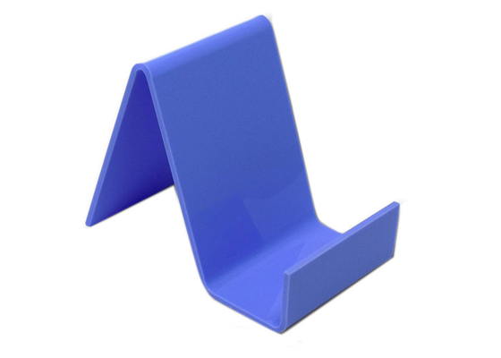 De kleine Acryl Mobiele Tribune van de Telefoonvertoning voor Holding boekt/Platen/Telefoon